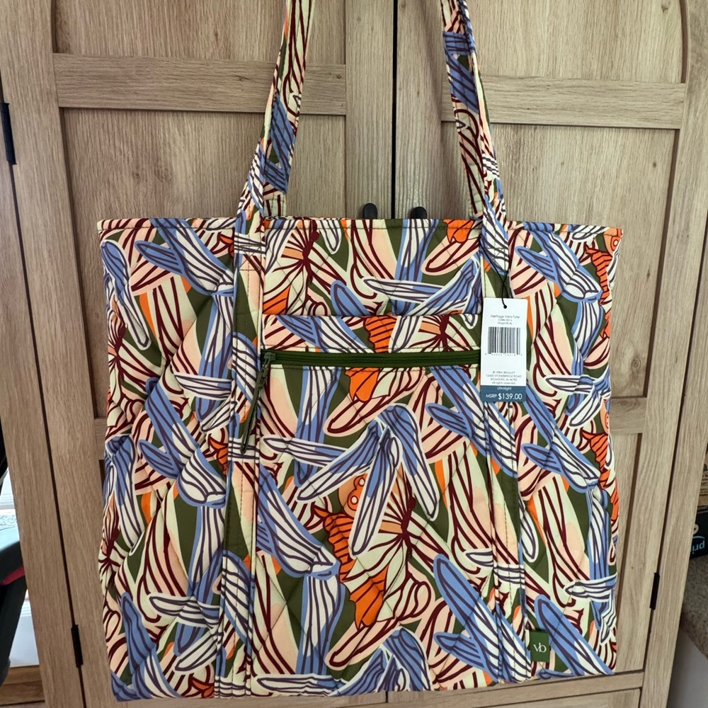 Vera Bradley Multicolor Striped Tote